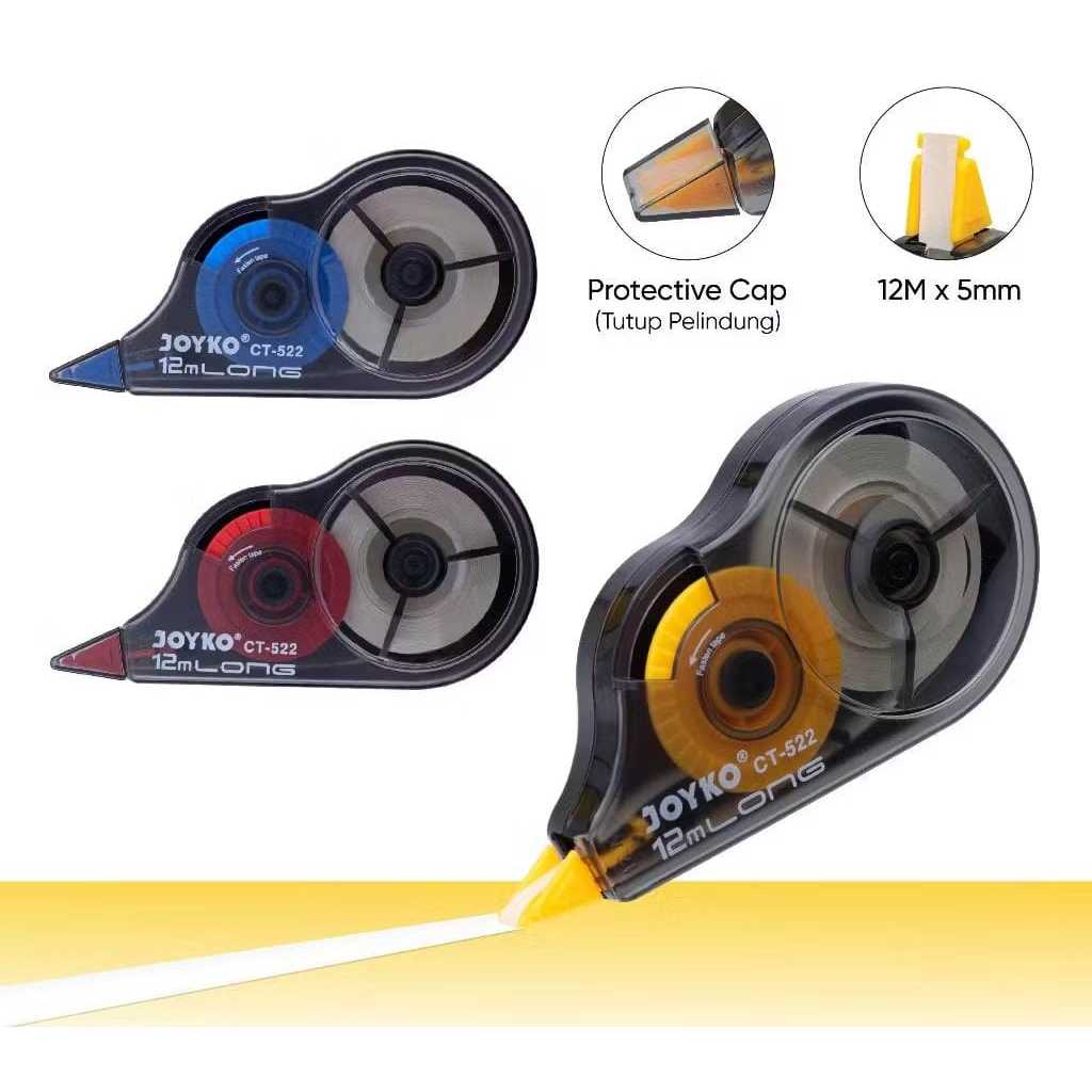 

Correction Tape (Pita Koreksi) Joyko CT-522