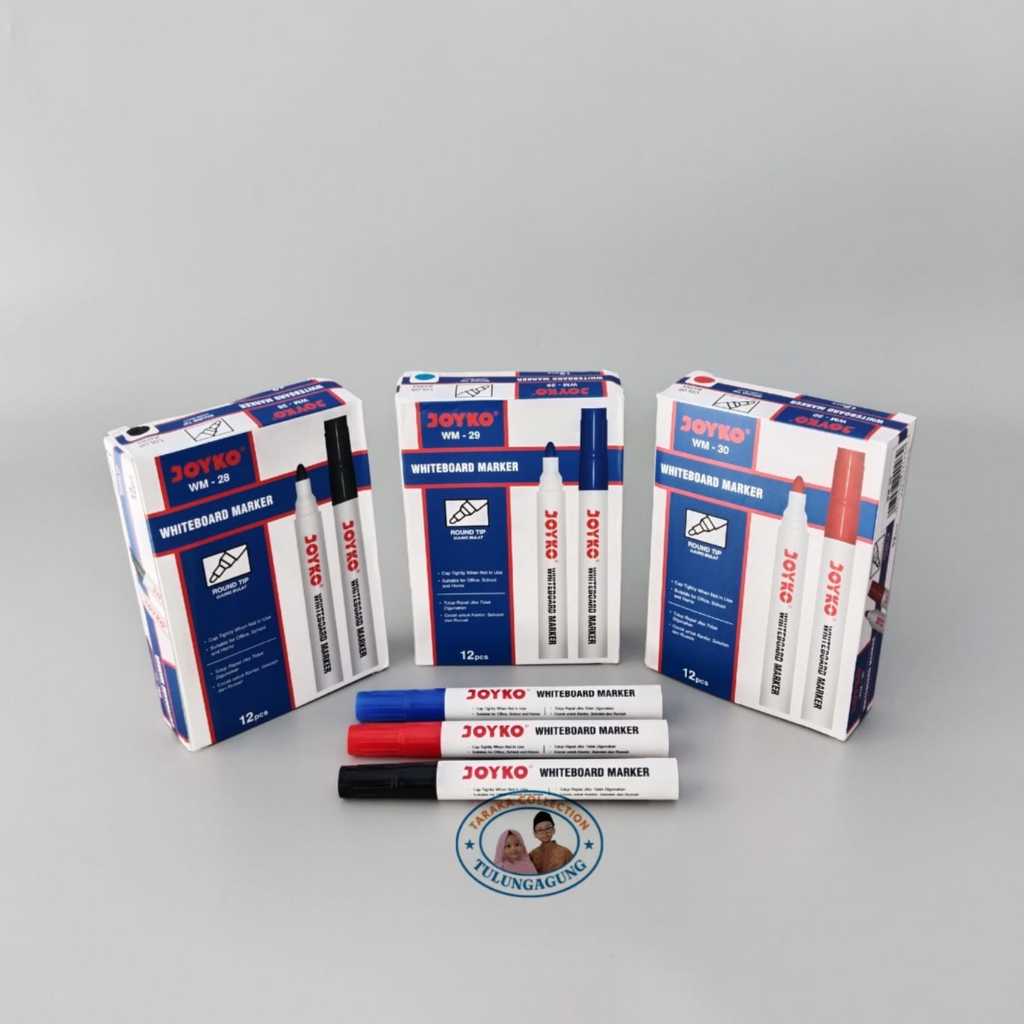 

Joyko Whiteboard Marker Spidol Papan Putih