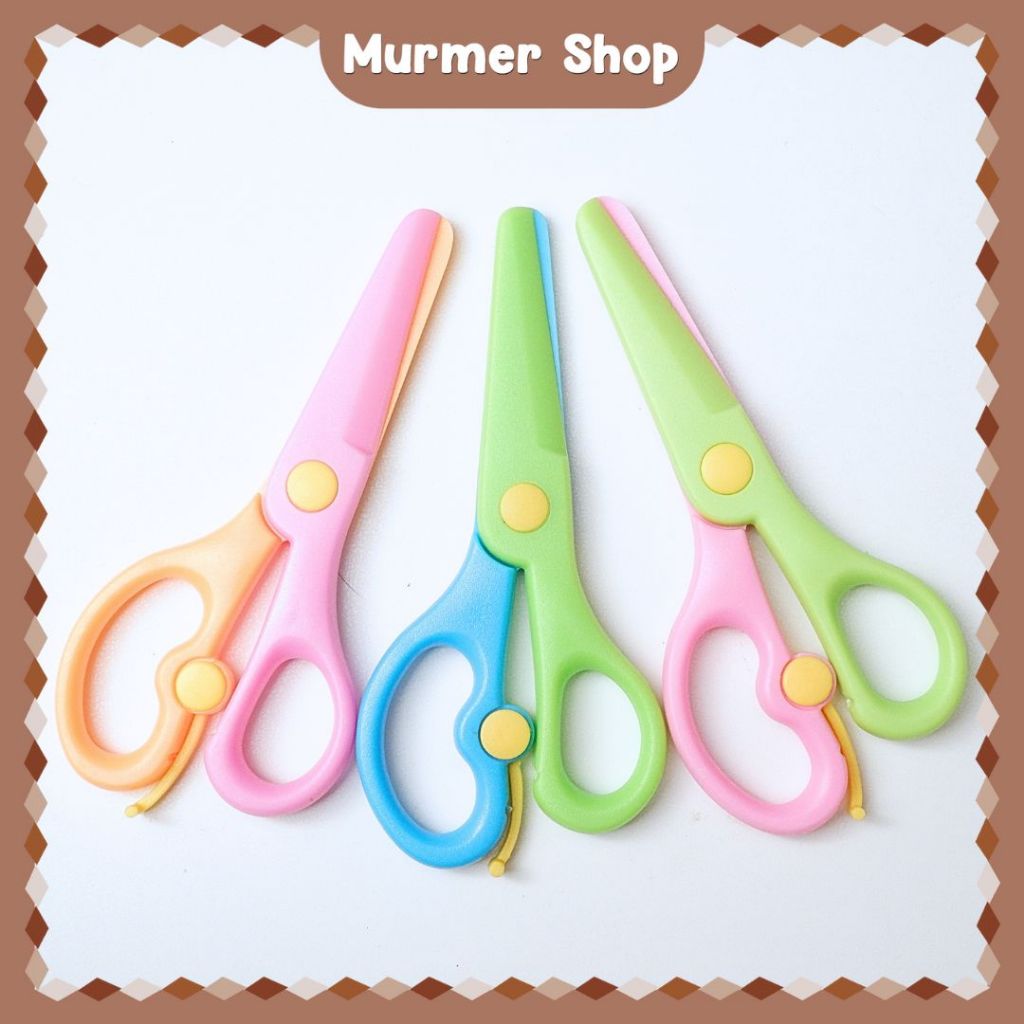 

Gunting Balita Tin Hao Full Plastik 2 Warna Scissors Plastik Aman Anak Pemotong Kertas
