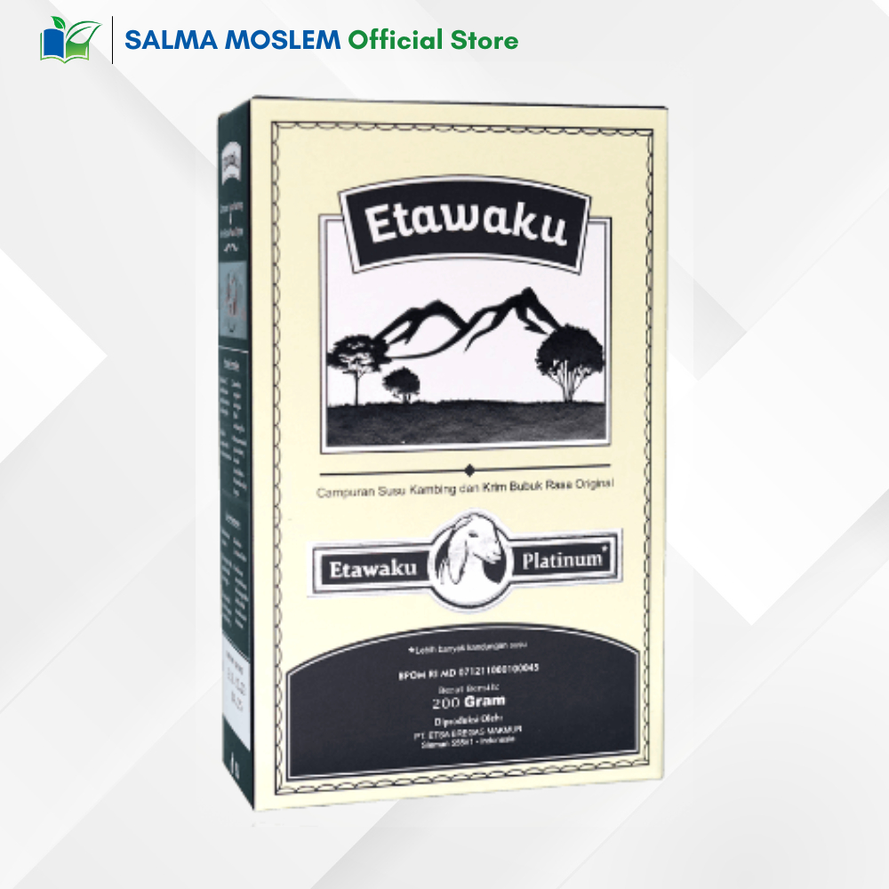 

Etawaku Platinum @200gr | DIJAMIN ORIGINAL 100% BPOM Etawaku Susu Kambing Murni & Krimer Bubuk BUKAN SUSU ETAWALIN ETAWA KU Atasi Nyeri Sendi & Tulang PENCERNAAN