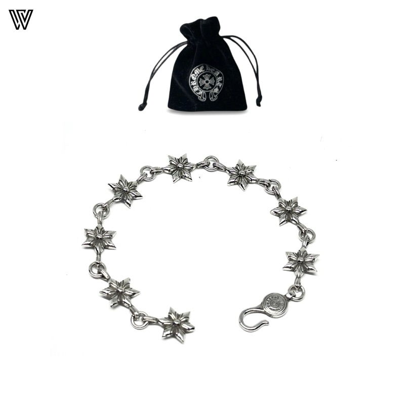 Chrome Hearts 6 Side Star Bracelet.