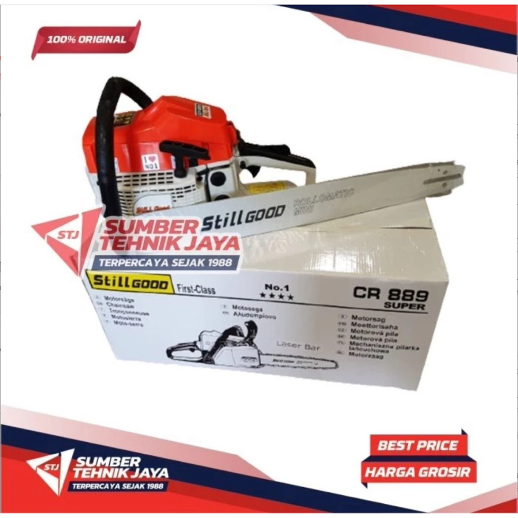 Mesin Potong Kayu / Gergaji / Chainsaw Still Good 22 inch