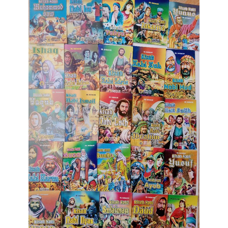 Buku Cerita Komik 25 Nabi