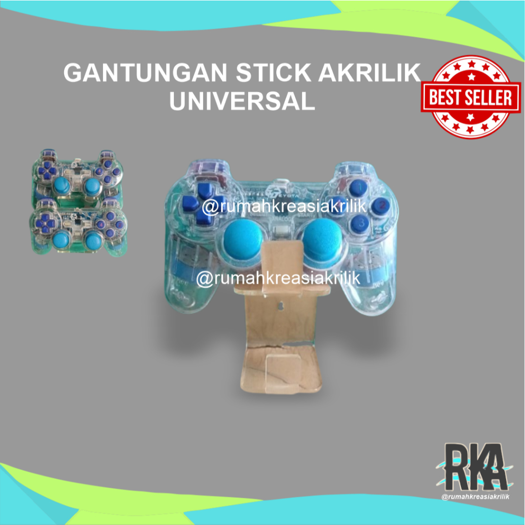 DUDUKAN STICK AKRILIK UNIVERSAL HOLDER STAND ACRYLIC TEBAL 3MM
