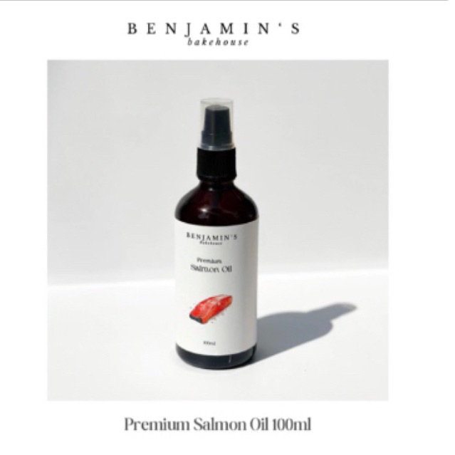 

Premium Salmon Oil 100ml - Benjamin's Bakehouse