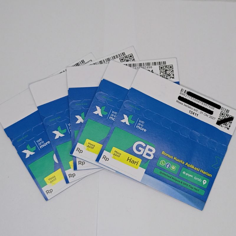 KARTU PERDANA XL 0K - KUOTA DATA 3GB NASIONAL - PAKET INTERNET MURAH