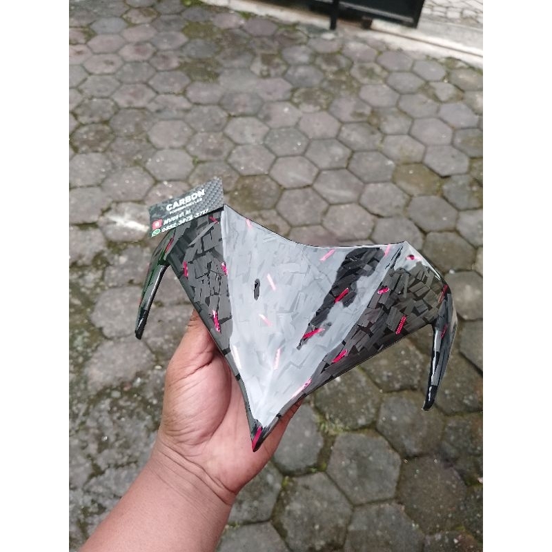 visor Supra x 125 karbon forget