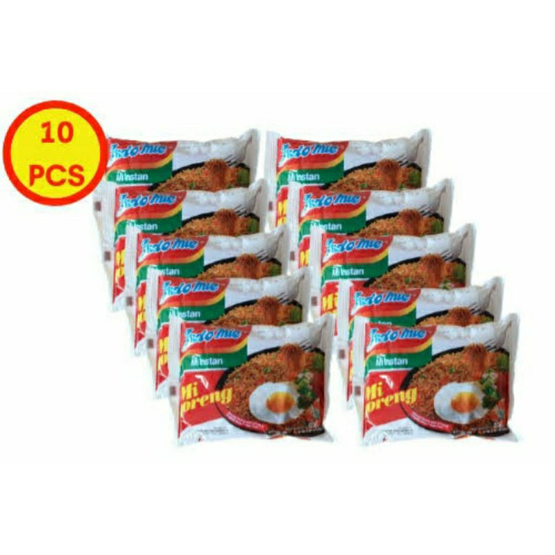 

Indomie goreng isi 10 pcs