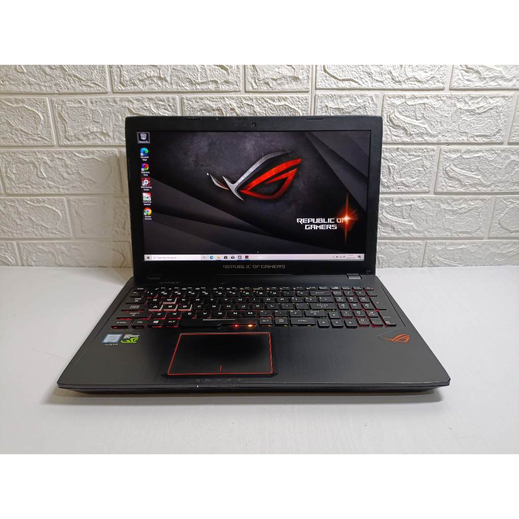 Asus ROG STRIX GL553VD Core i7 Gen 7 Nvidia GTX 1050 RAM 16GB SSD 512GB Laptop Second Gaming