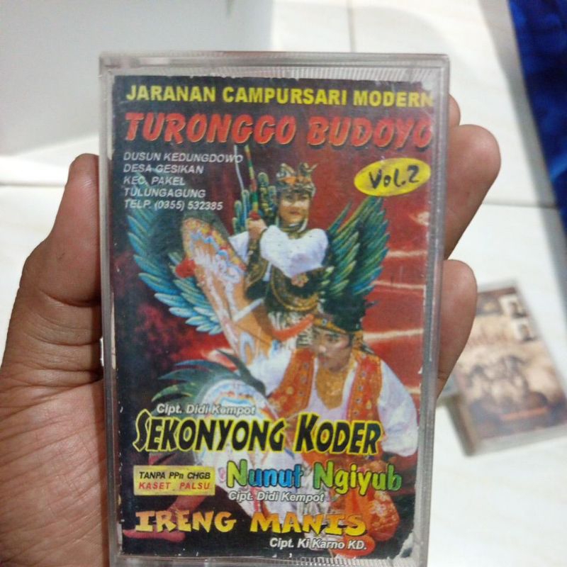 kaset pita jaranan Turonggo Budoyo vol 2