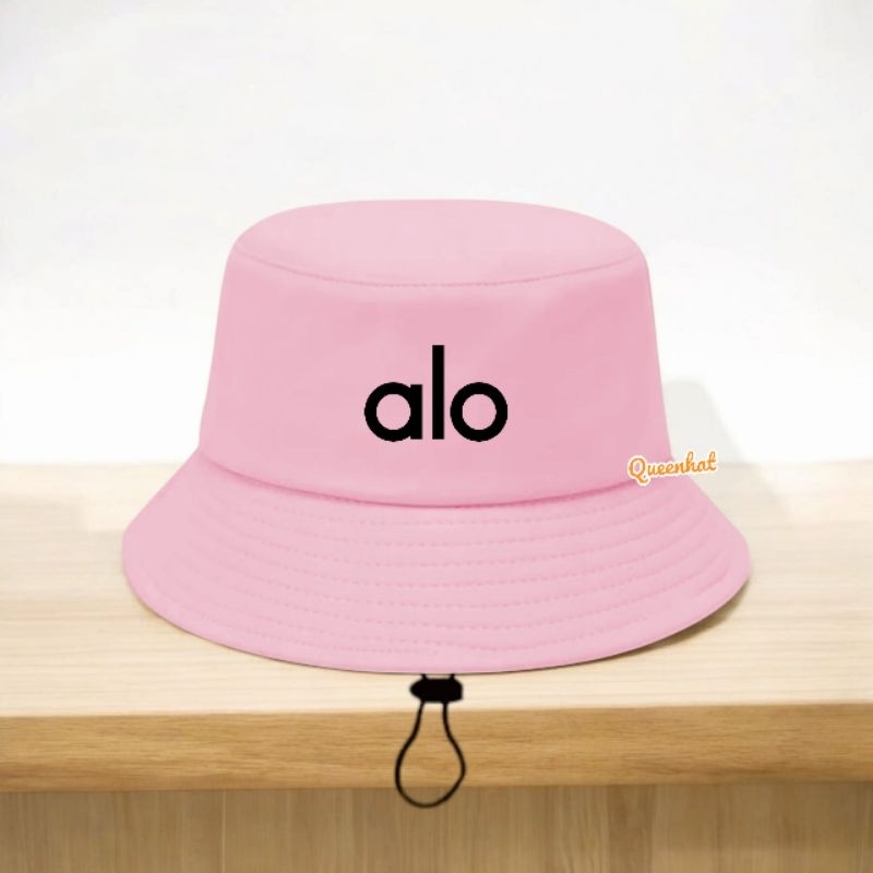 Topi Bucket Anak Laki Laki / Topi ember anak Perempuan Motif ALO premium