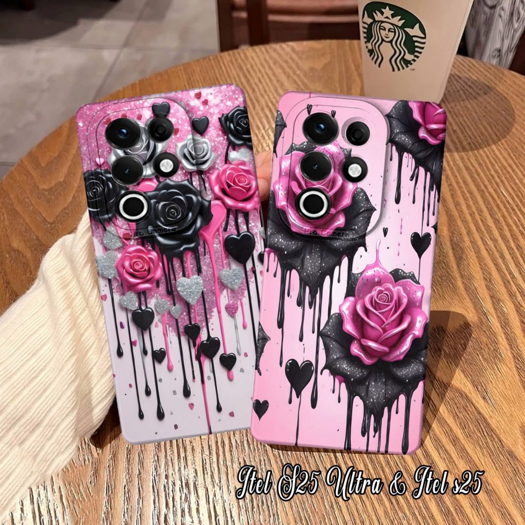 Case hp Itel S25 Ultra Itel s25 - Softcase Itel S25 Ultra - Fashioncase Itel S25 Ultra  (RJPRO3850)