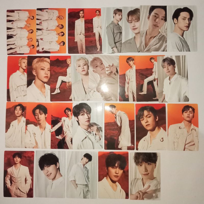 (MEMBER SET) SEVENTEEN TC BE THE SUN JUN HOSHI WONWOO THE8 MINGYU DK DOKYEOM VERNON DINO SELCA SPECI