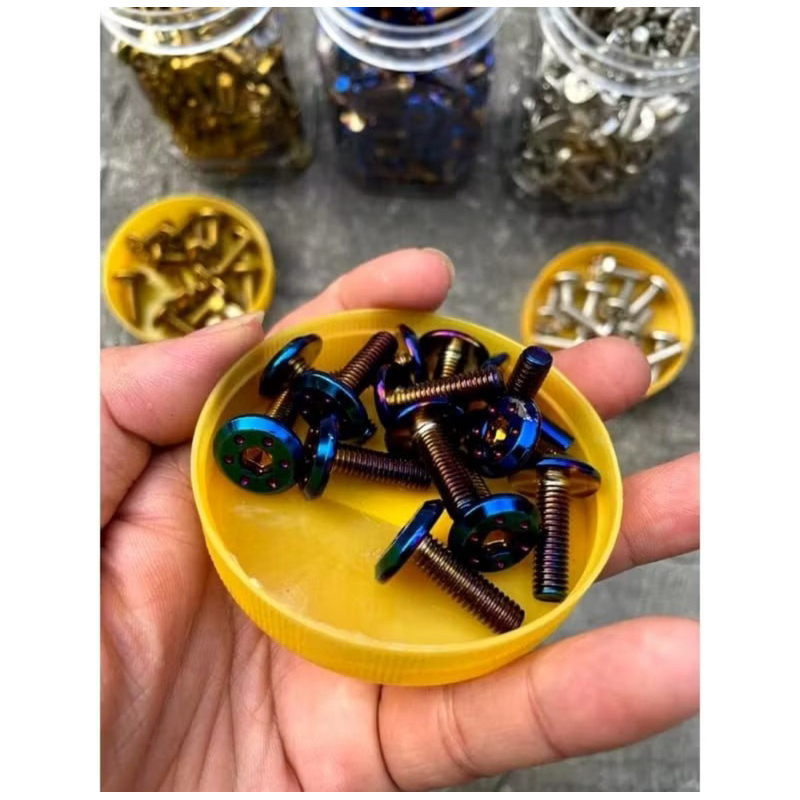 BAUT BINTIK PROBOLT PIRINGAN CAKRAM DEPAN BAUT drat 12 DISC UNIVERSAL SEMUA MOTOR MIO BEAT NMAX AERO