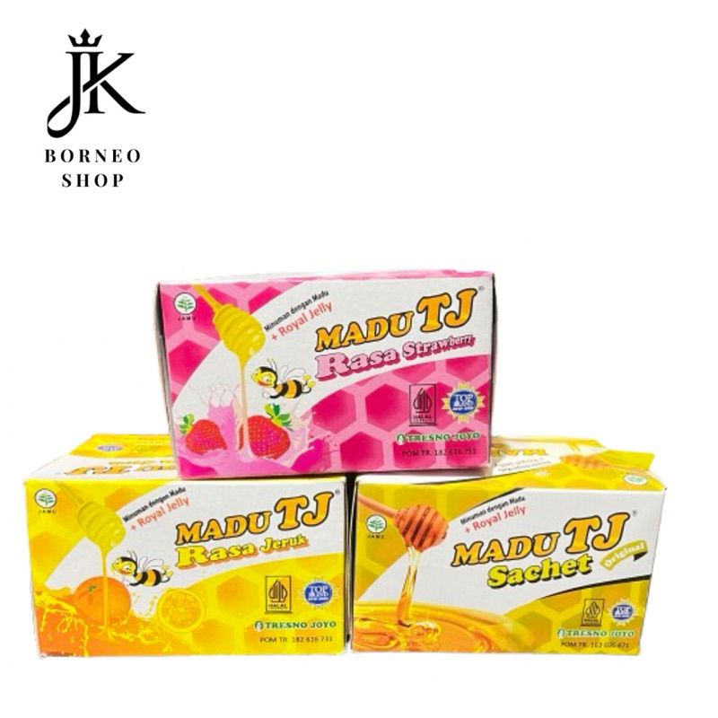 

Madu TJ Sachet isi 12 bungkus/box