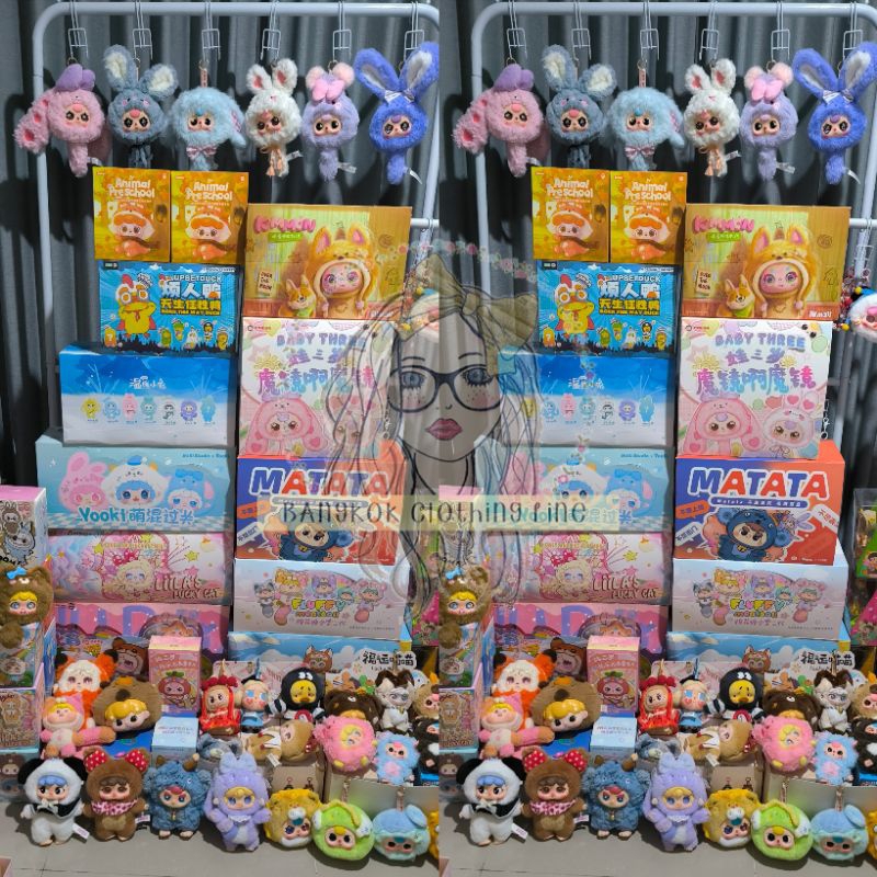 [READY] 100% ORIGINAL ASLI SELECTED POPMART POP MART BLIND BOX GACHA CRY BABY THREE BB3 MIGO TRAVEL 