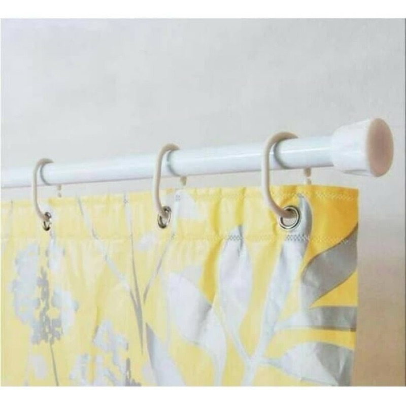 Tiang Shower Gorden / Gantungan Jemuran Baju / Tiang Fleksibel