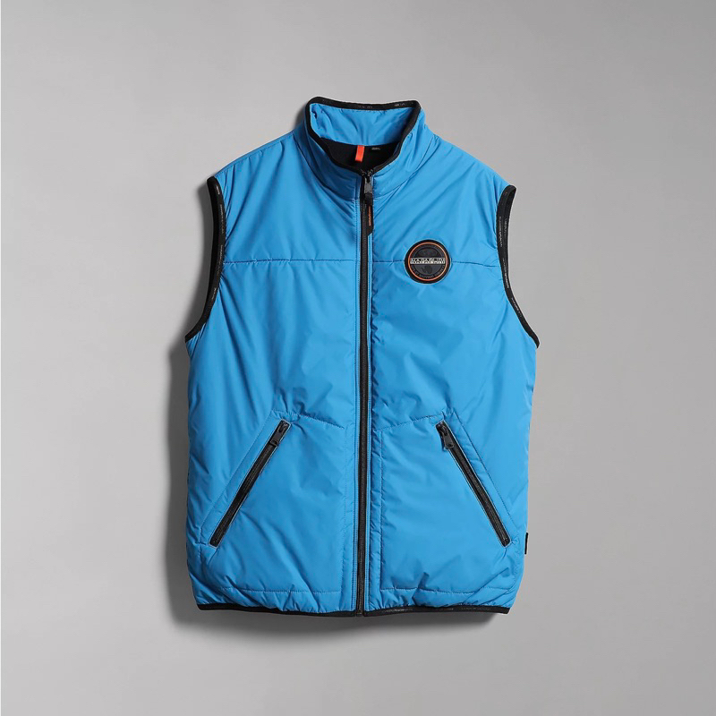 Napapijri Dalen Vest Jacket In Blue