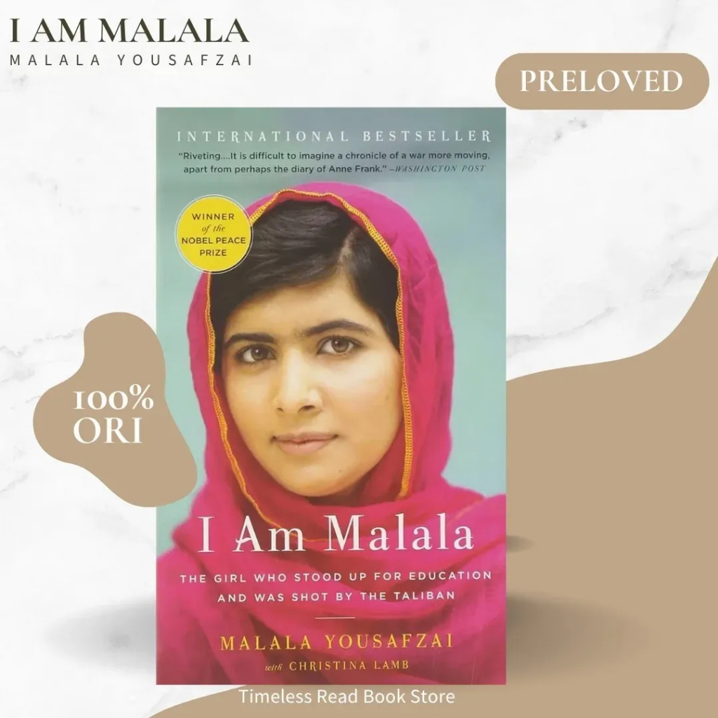 Preloved Original Buku I Am Malala International Best Seller Novel The Girl Who Stood Up For Educati