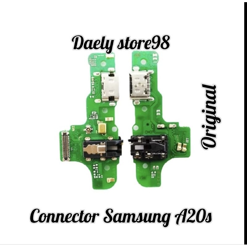 papan cas/connector Samsung A20s ori