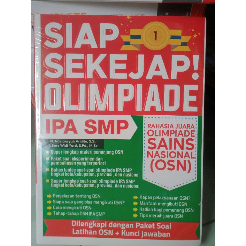 buku olimpiade IPA SMP