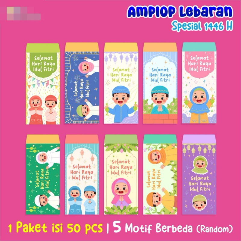 

TERMURAH‼️ AMPLOP LEBARAN TERBARU 2025