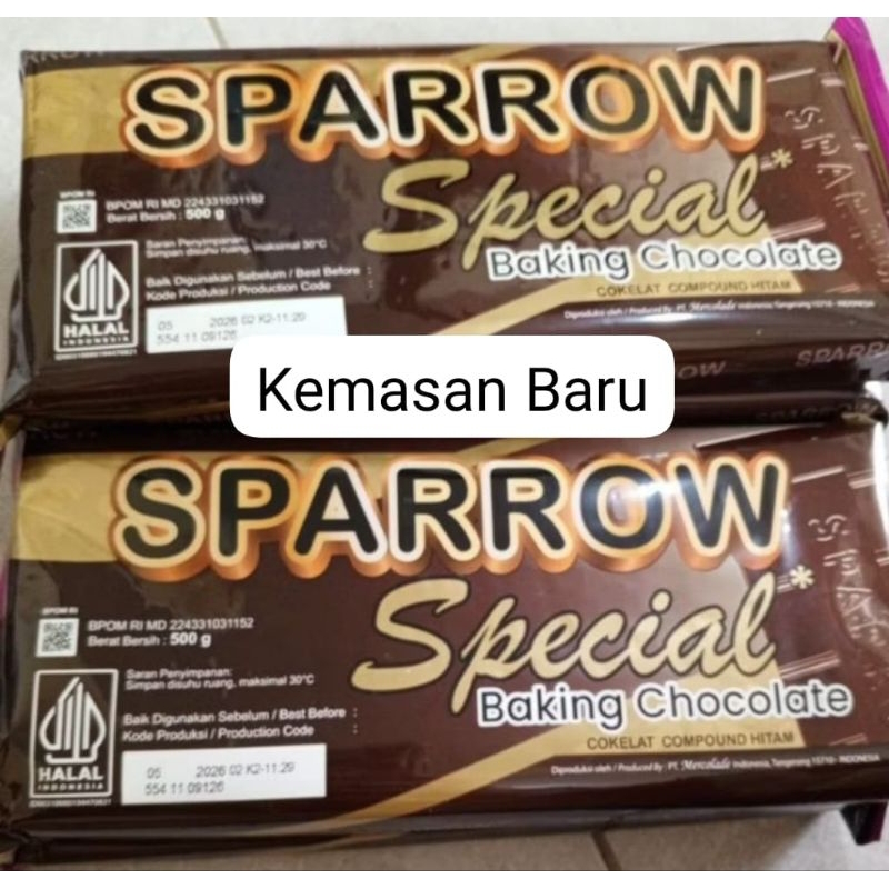 

Coklat Compound Sparrow 500gr