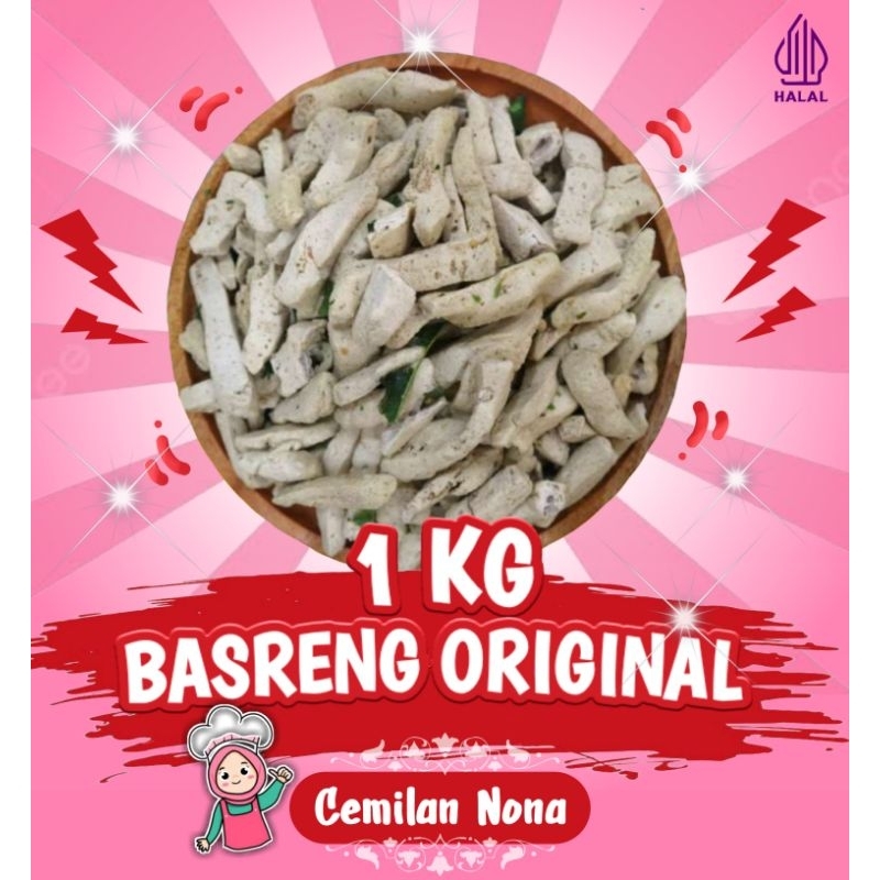 

Basreng Original daun jeruk 1kg