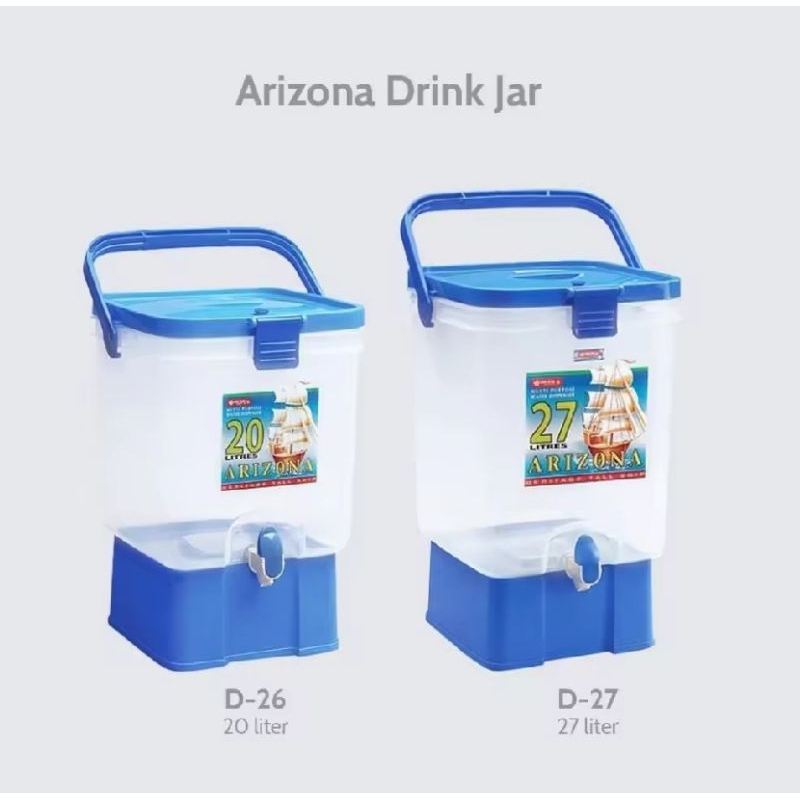 Drink jar Arizona 20 liter lion star/ Arizona 27 liter lion star/ Dispenser air lion star Arizona