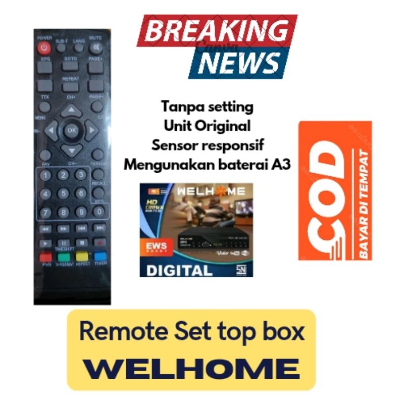 Remote stb welhome
