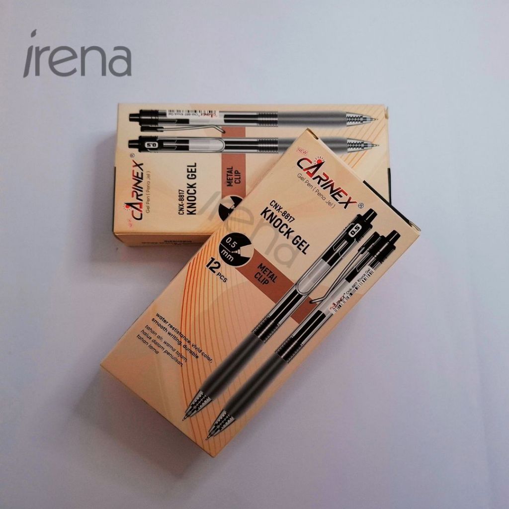 

Pulpen Carinex 8817 Knock Gel