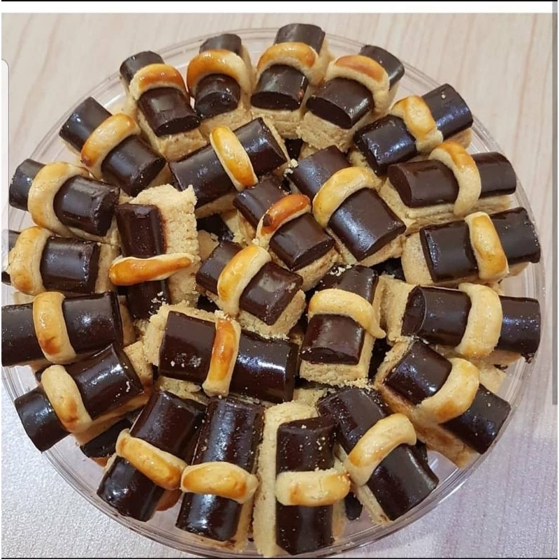 

kue kering stick coklat