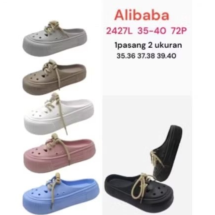 ALIBABA Sendal sepatu tali wanita Korean style ALIBABA-2427