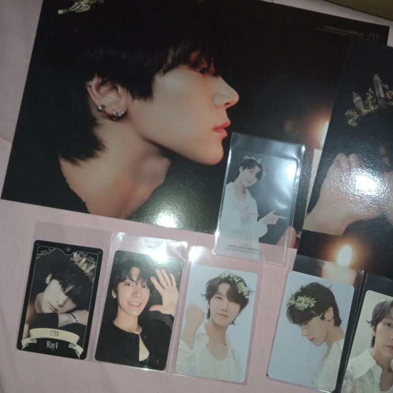 wts photocard pc postcard poster aab nct wayv sg23 ten lee