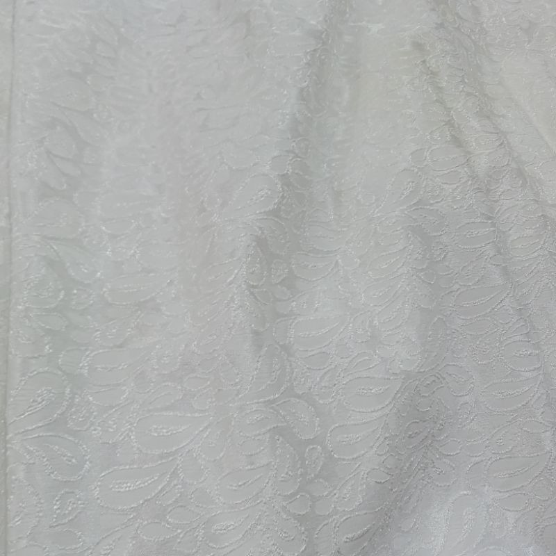 Kain - Kain Jaguard Embos - Kain Jaguard Silk - Kain Jaguard Motif Bunga Import - Kain Meteran Bc | 