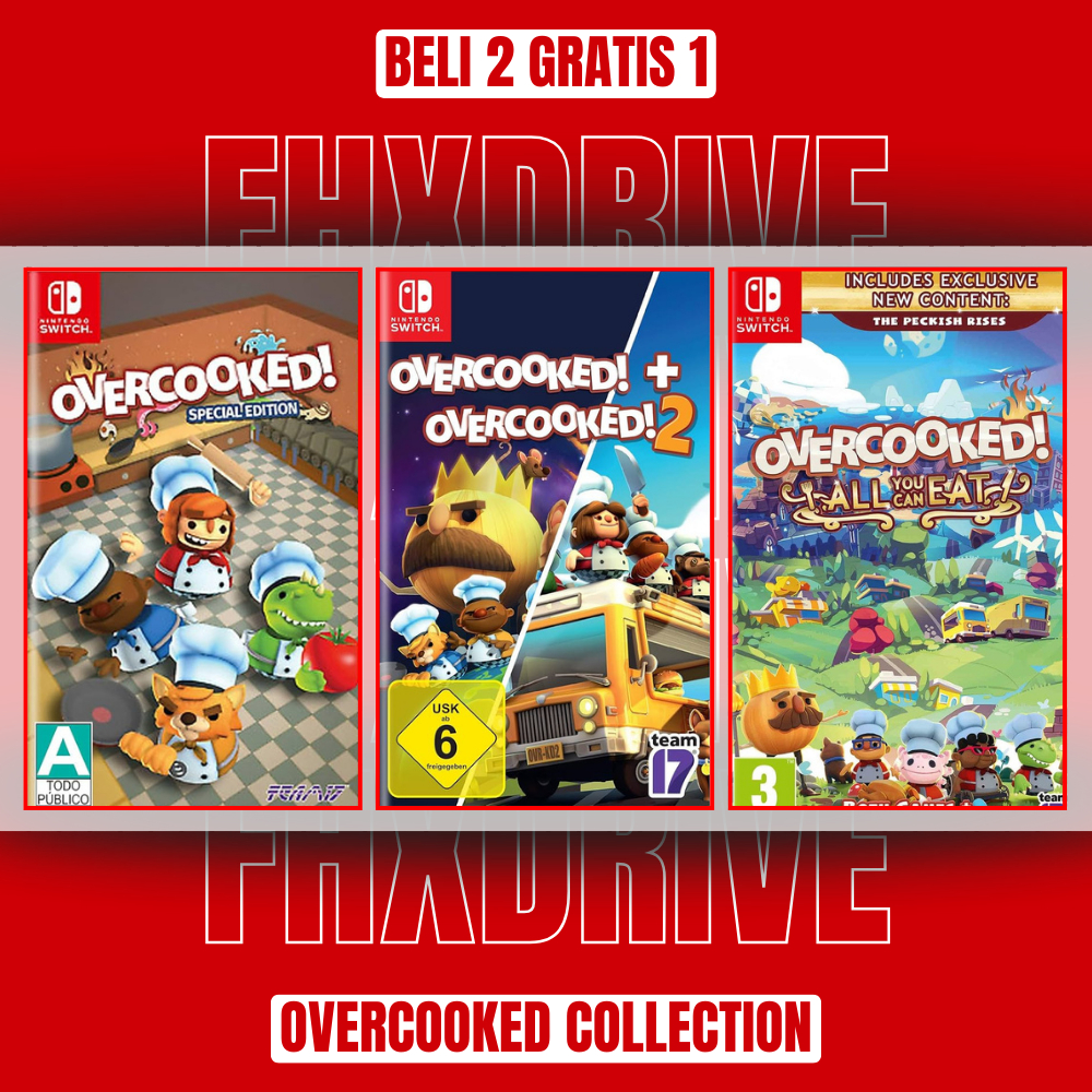 OVERCOOKED COLLECTION | FORMAT XCI NSP NSZ | UNTUK EMULATOR PC/ANDROID DAN NINTENDO SWITCH CFW
