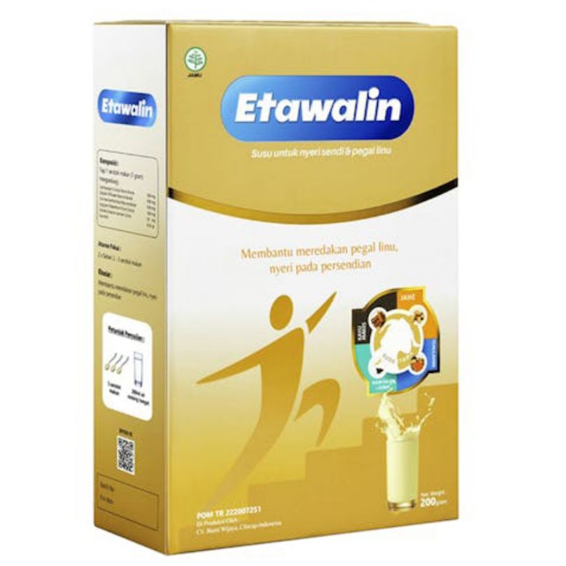 

ETAWILIN SUSU 200 GR ANTI NYERI SENDI &P PEGAL LINU