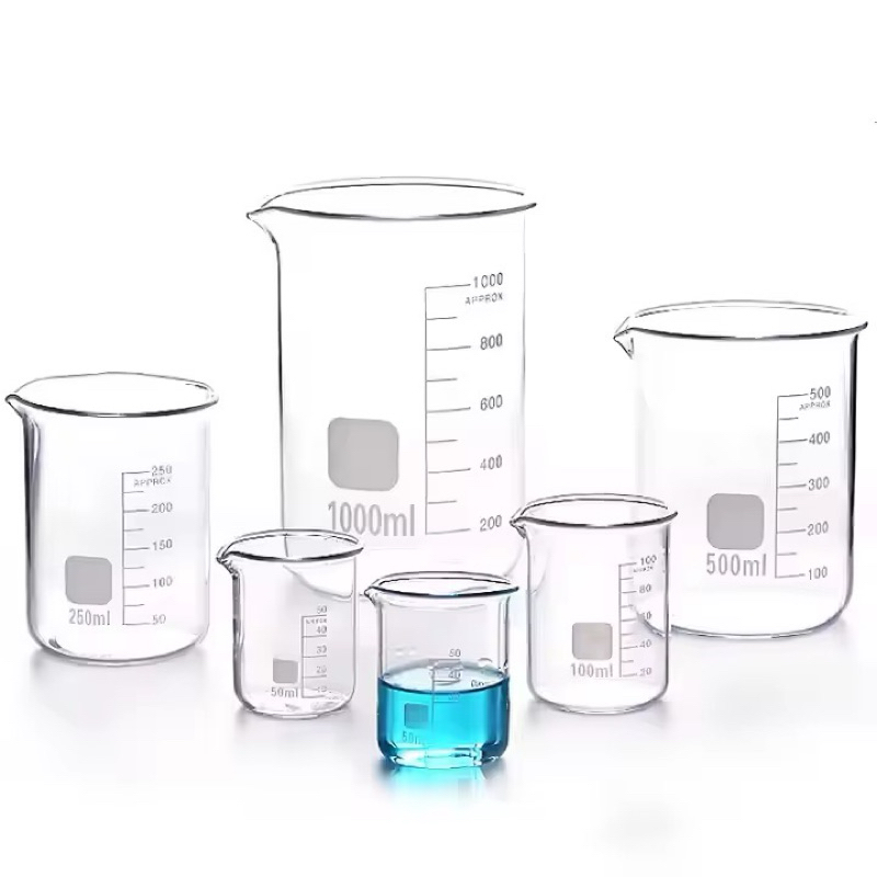 Beaker Glass Beker Gelas Ukur Kaca