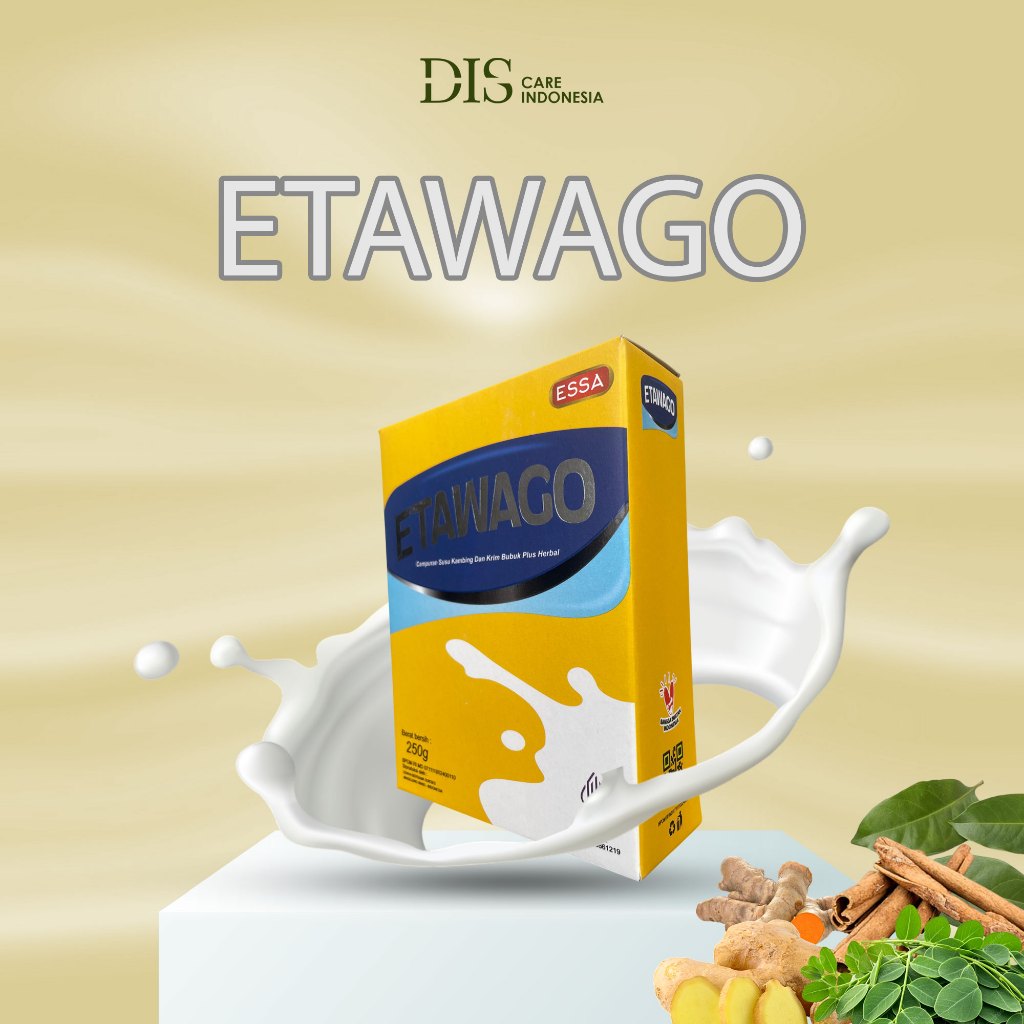 

ETAWAGO - SUSU KAMBING SINERGI HERBAL PLUS KOLAGEN 250 GRAM