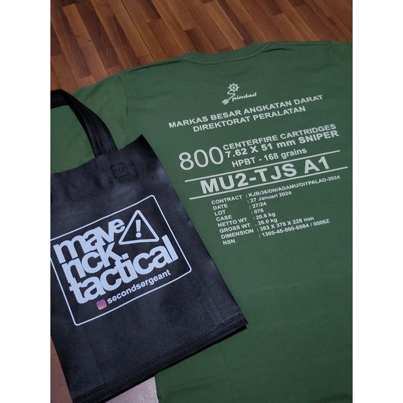 Kaos Tactical Army Pindad Bullets