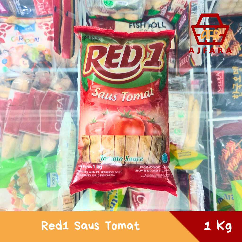 

RED1 Saus Sambal 1 Kg/Red1 Saus Tomat 1 Kg