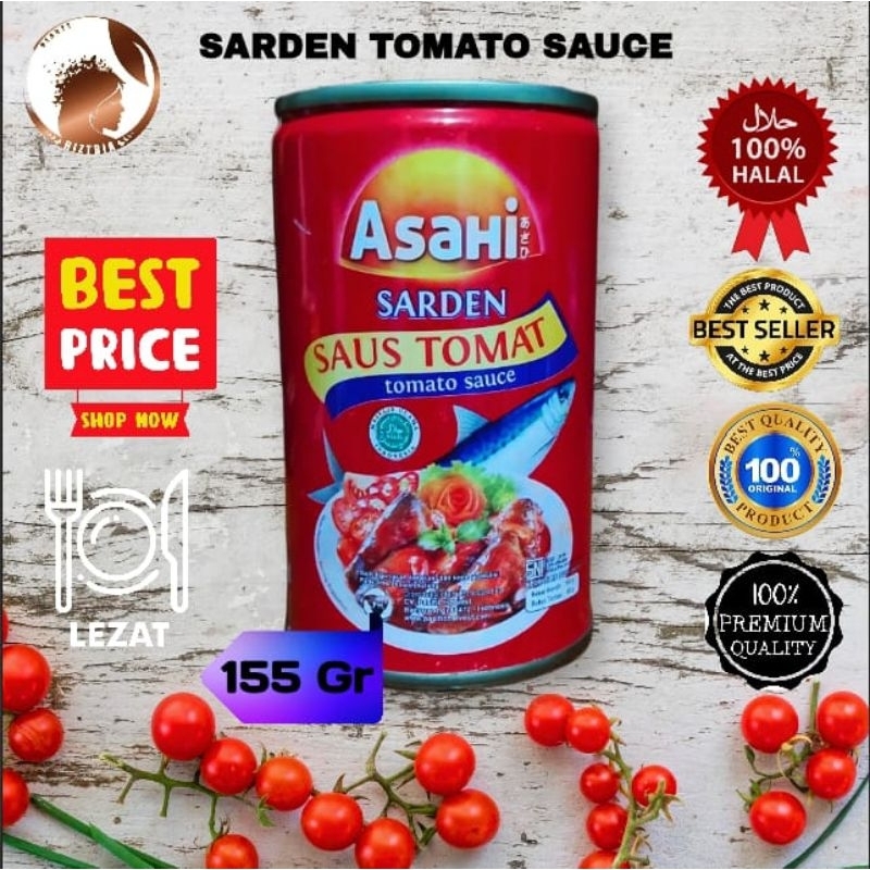 

AsaHi Sarden Saus Tomat 155 gram makanan kaleng