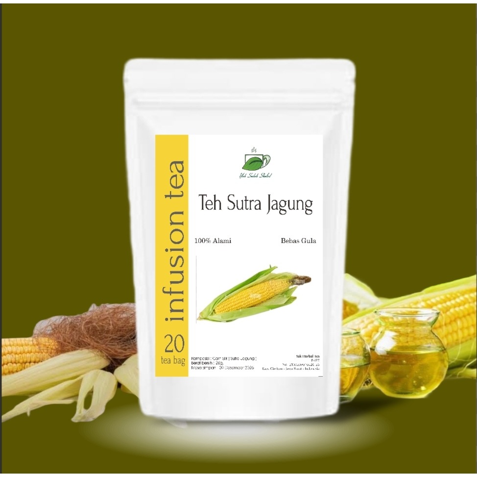TEH SUTRA JAGUNG / CORN SILK TEA (20 tea bag)