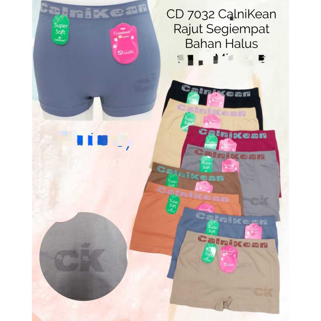CALNI KEAN / CALNIKEAN  CD CELANA DALAM BOXER wanita SEAMLESS RAJUT REMAJA