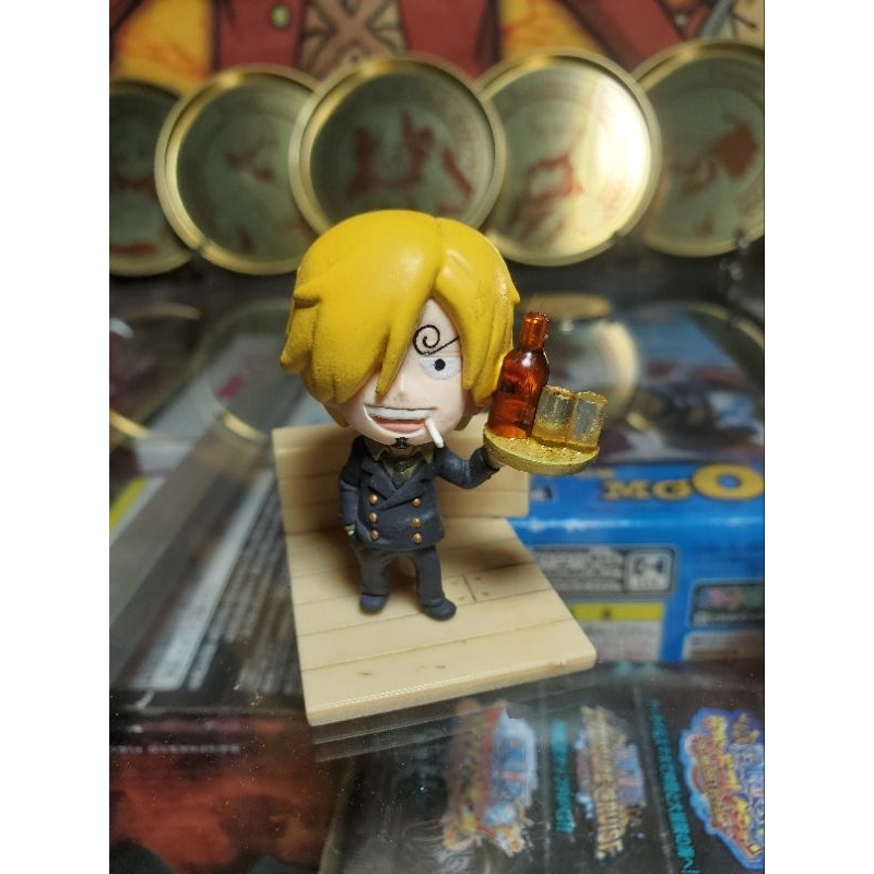 Action figure one piece sanji mini original bandai.