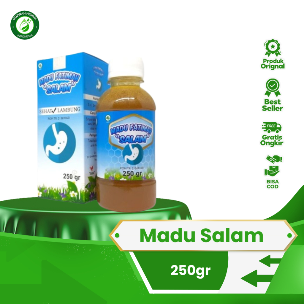 

Fatimah - Madu Sehat Lambung Fatimah Masela Salam 350 gram