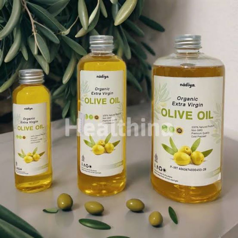 

EVOO Organic Extra Virgin Olive Oil Minyak Zaitun Murni Nadiya