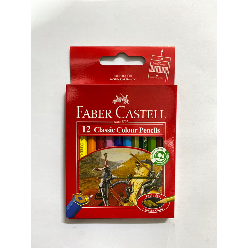 

PENSIL WARNA FABER - CASTEL CLASSIC COLOUR PENCILS | 12 | 24 | 36 | 48