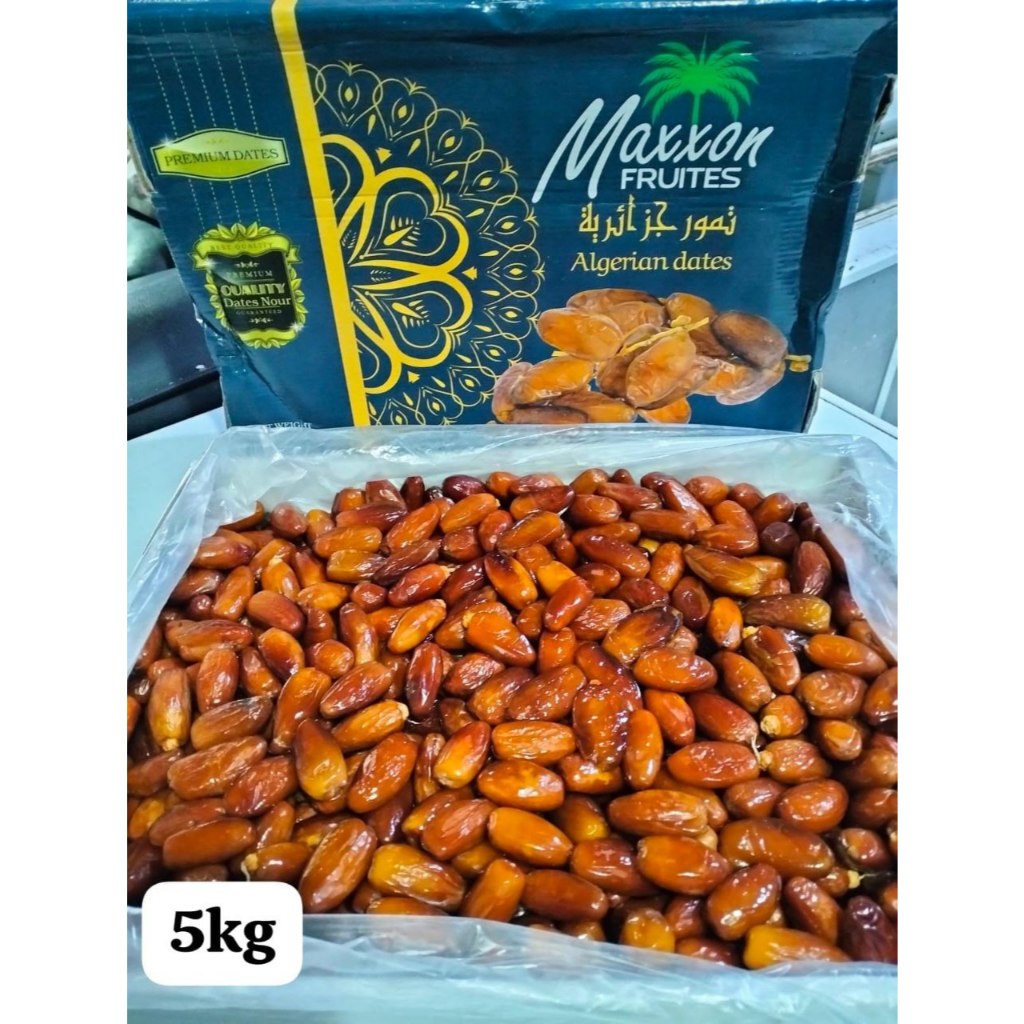 

kurma madu algerian dates 5 kg maxxon fruites termurah