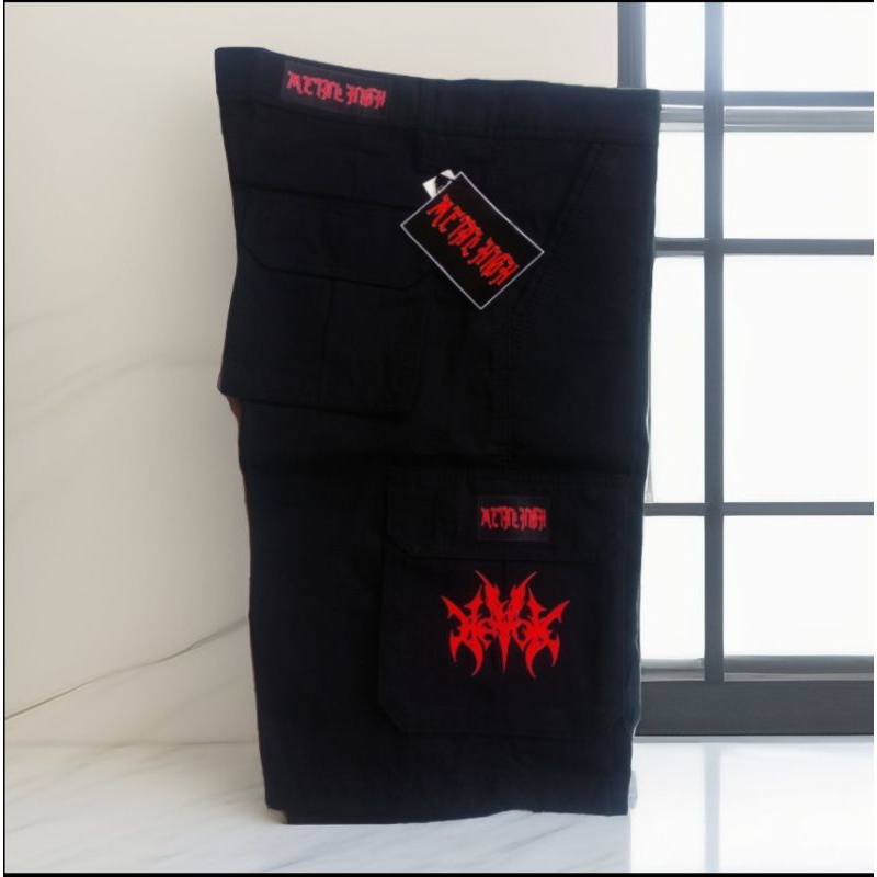 Celana cargo pendek kimpol pdk Metal High Original Premium/celana cargo pendek metal punk